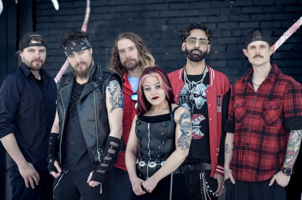 A photo of the band "The Fashionably Sick"